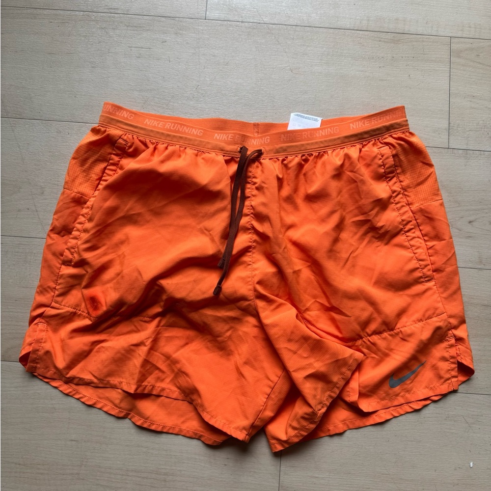 Nike Bright Orange Athletic Shorts
